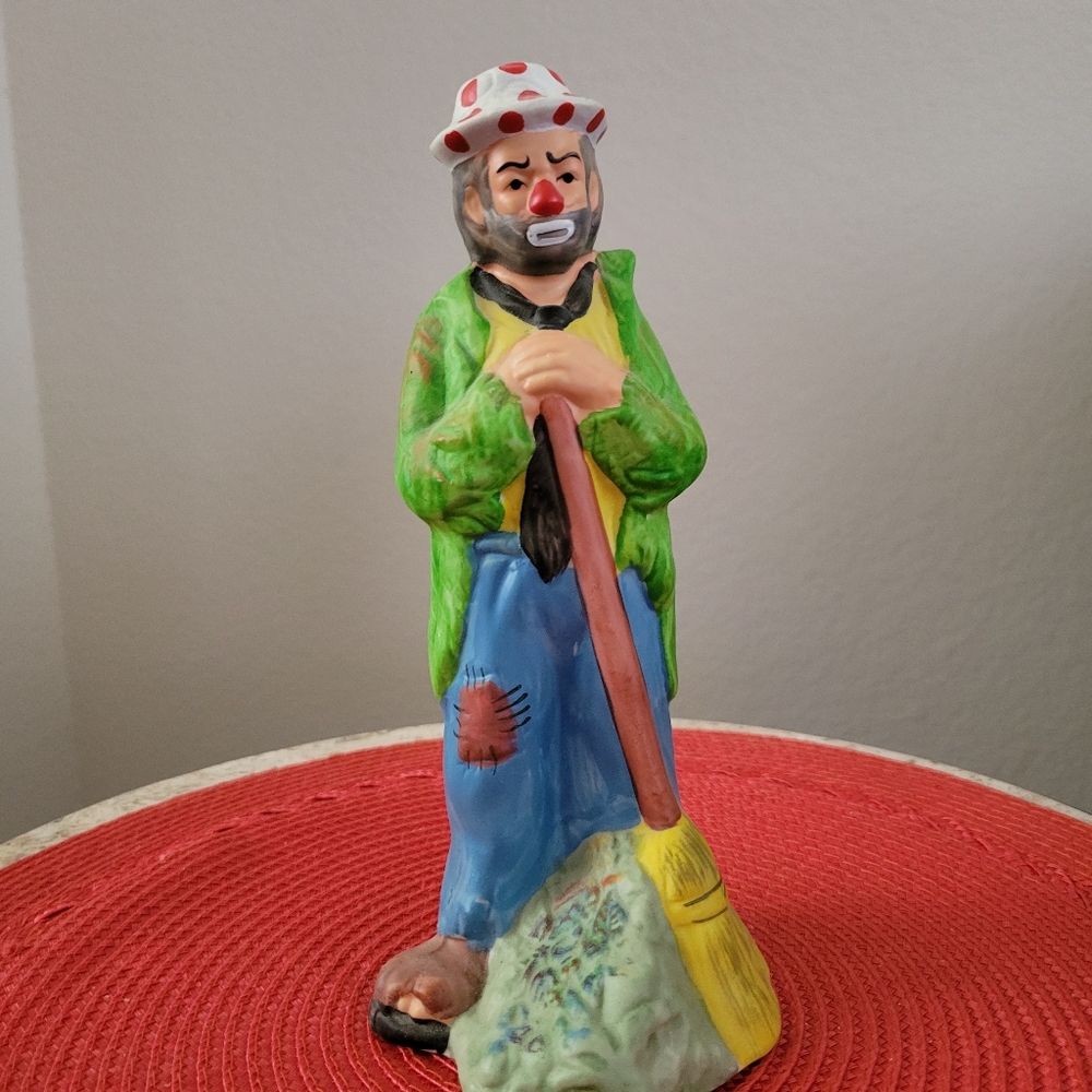 Vintage Emmett Kelly Jr Clown Figurine